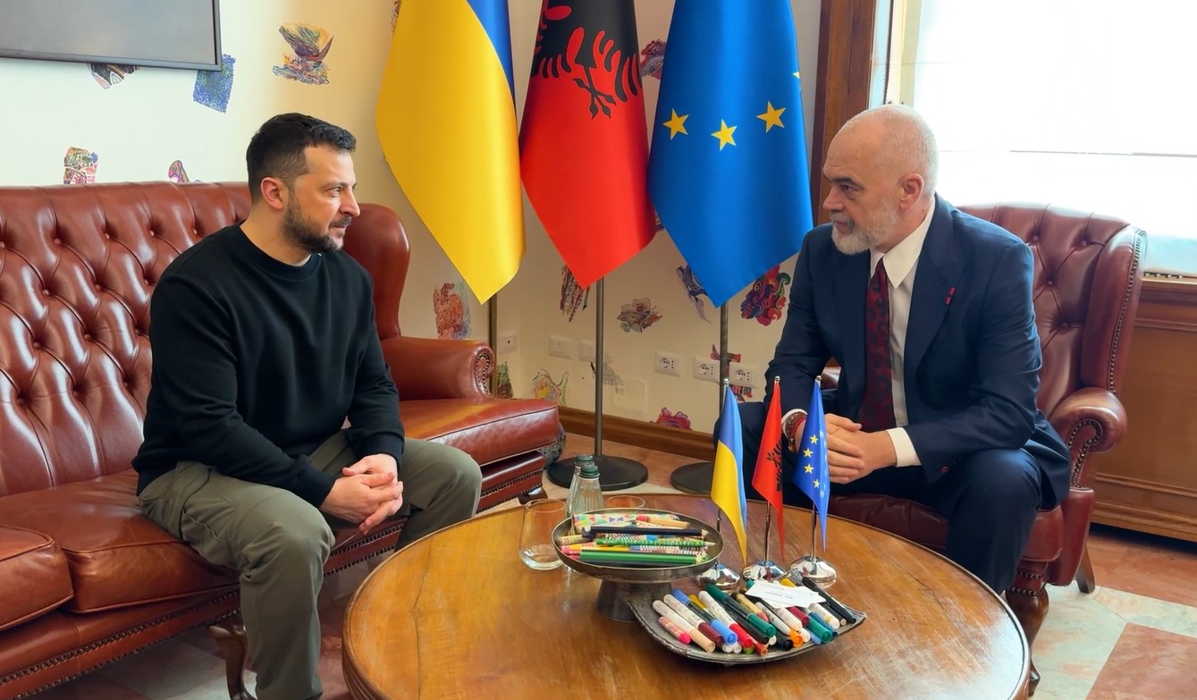 Edi Rama dhe Zelensky