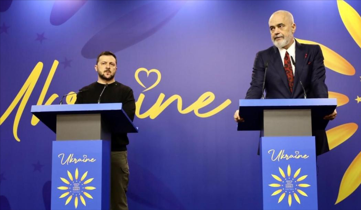 Edi Rama, Zelensky