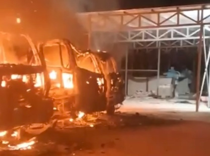 Digjen katër betoniere në Vlorë, dyshohet për zjarrvënie të qëllimshme