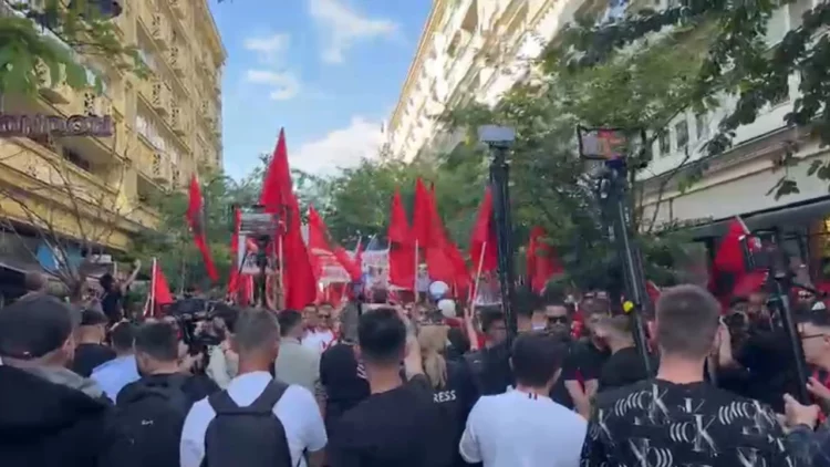Protesta në Maqedoninë e Veriut, arrestohen tre studentë shqiptarë
