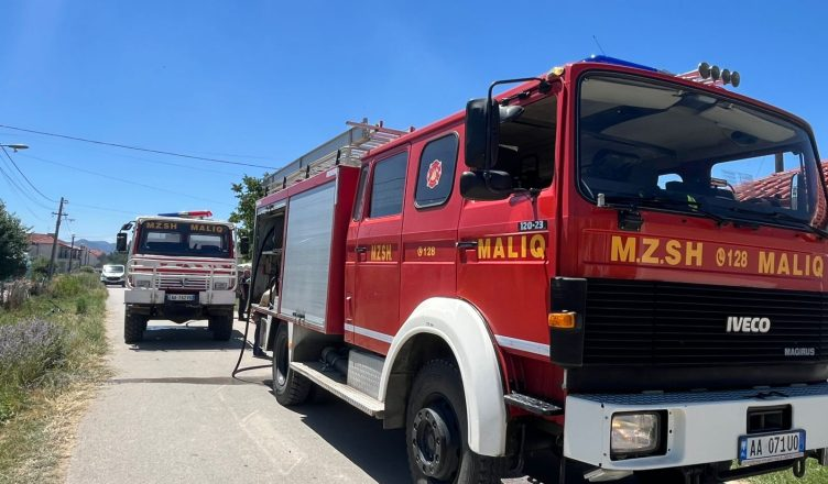 Plas bombola në Maliq, digjet banesa në Rrëmbec