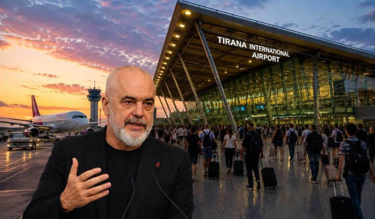 Rama: Aeroporti i Tiranës shënon rekord, mbi 1.7 milion pasagjerë në muajin gusht