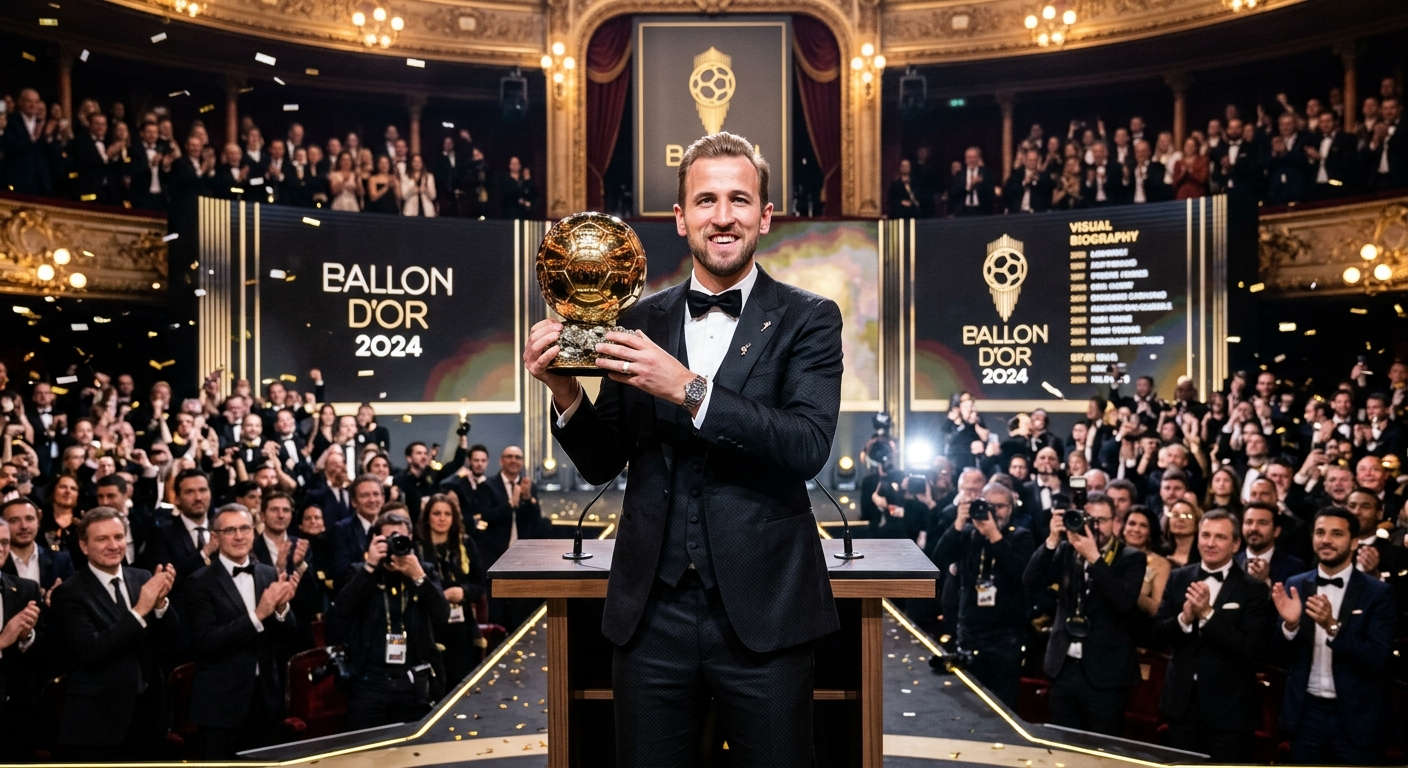Harry Kane në majën e futbollit botëror, anglezi fiton “Topin e Artë 2026”